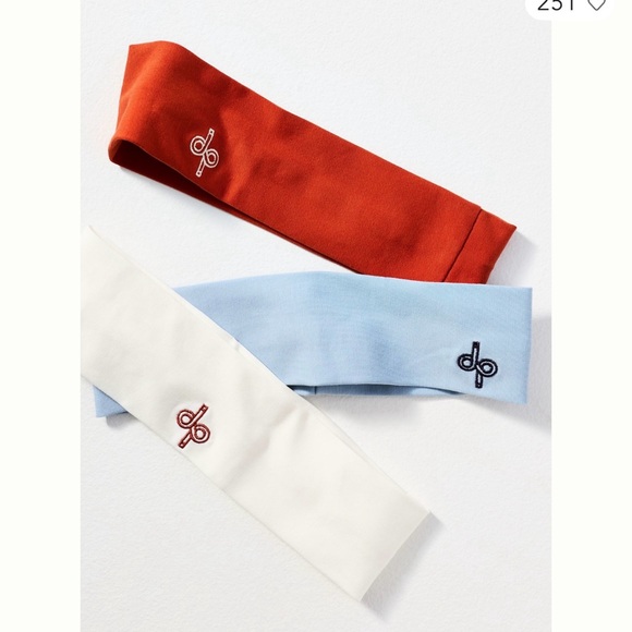 Anthropologie Daily practice jersey stretch headband set of 3 - Picture 1 of 9